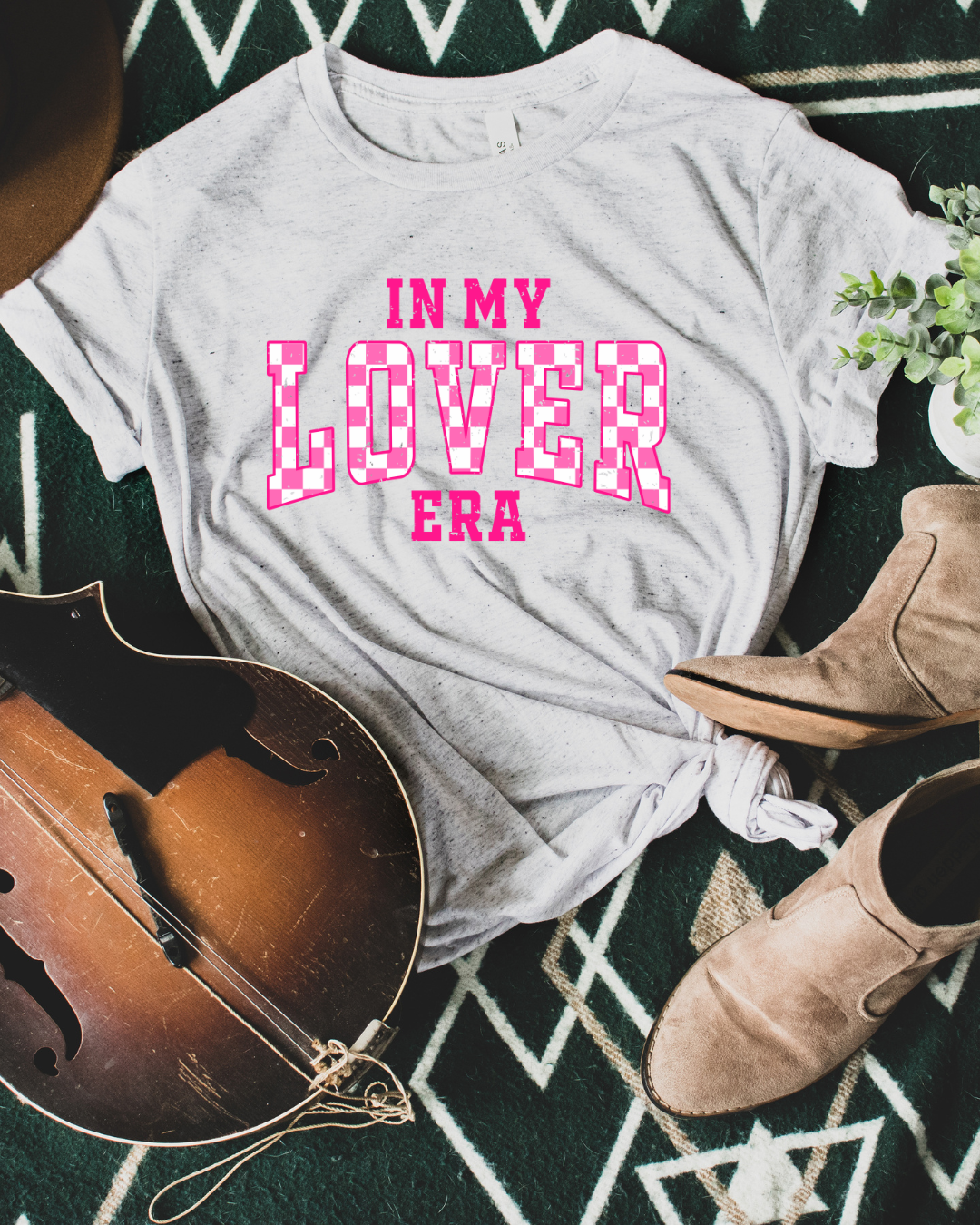 In My Lover Era Valentines Adult Tee