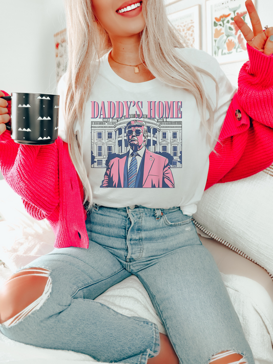 Daddy's Home Pastel Trump Adult Graphic Tee