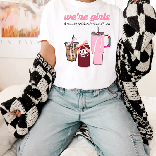 We’re girls of course... Self Love Adult Graphic Tee