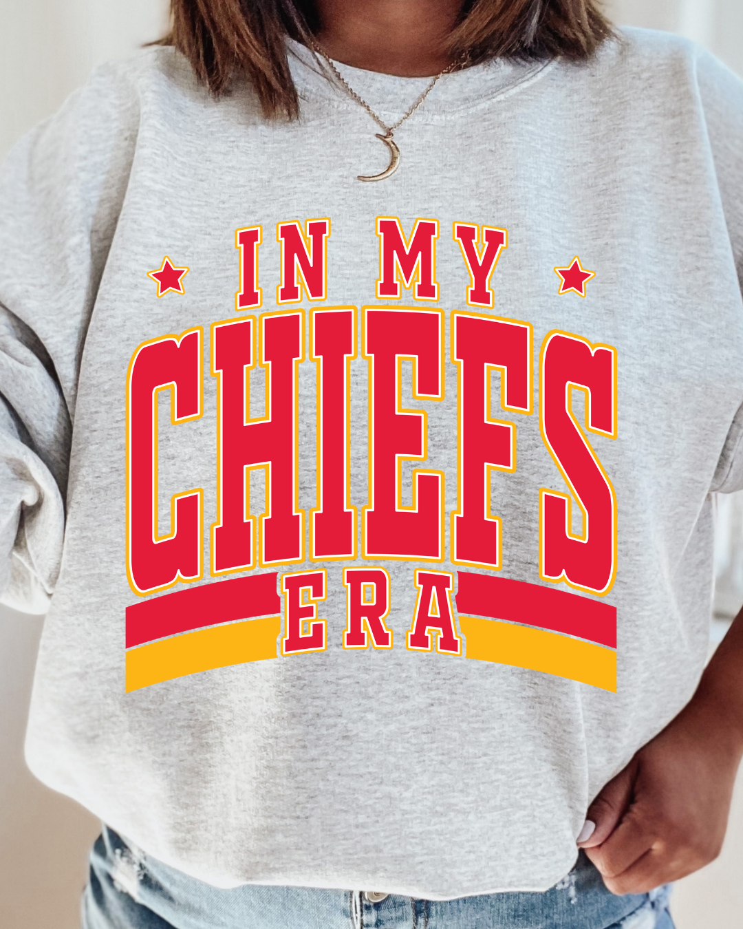 In My Chiefs Era NFL X Taylor Crewneck Pullover