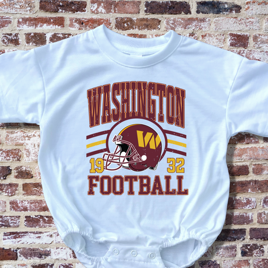 Washington Football Since 1932 Commanders Baby Bubble Romper
