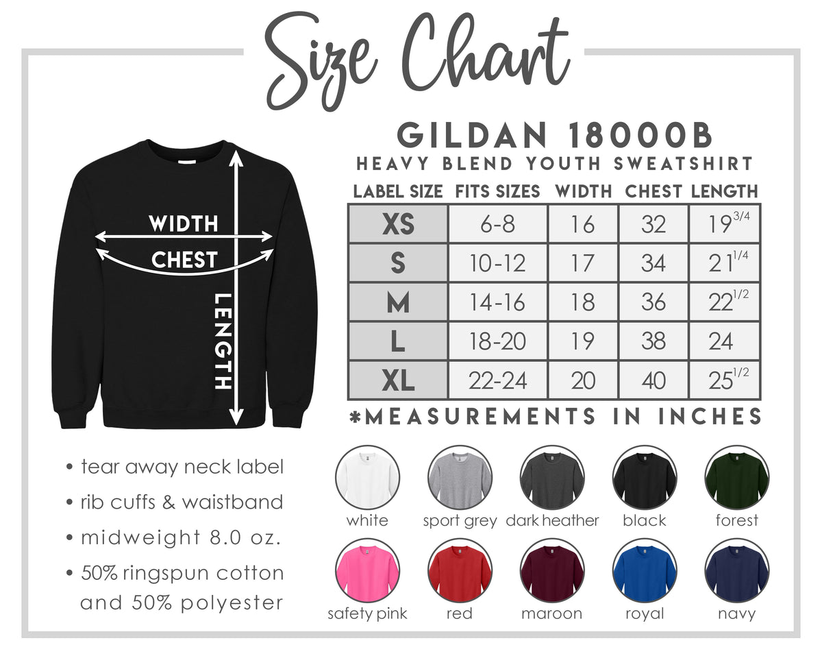 American Cherries Youth Graphic Sweatshirt