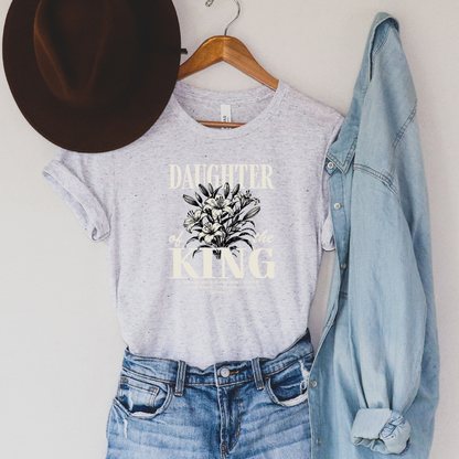 Daughter Of The King Christian Adult Graphic Tee