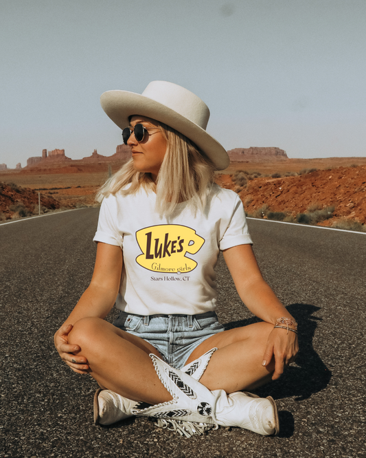 Luke's Diner Gilmore Girl Adult Tee