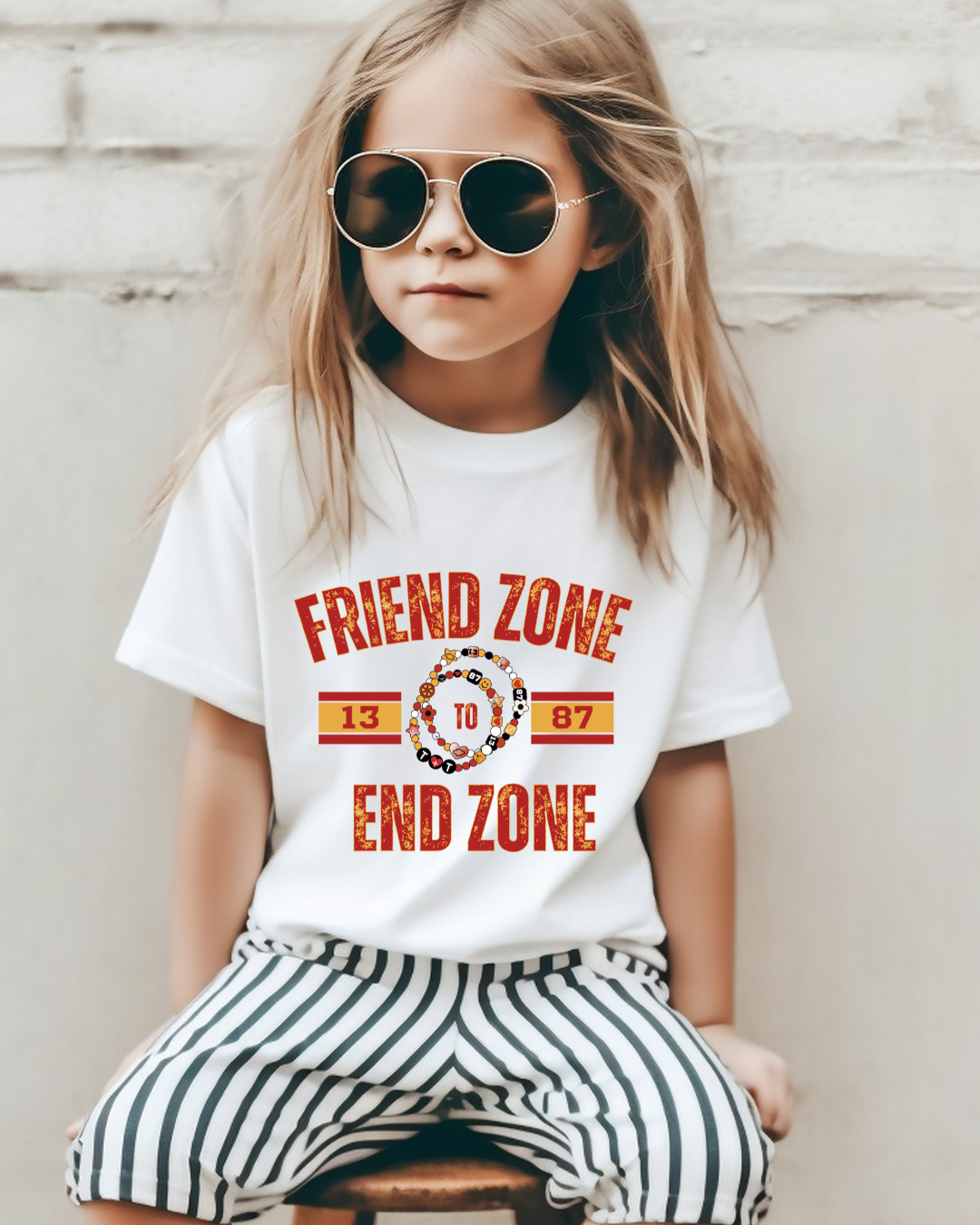 Friend Zone To End Zone NFL X Taylor Youth Tee