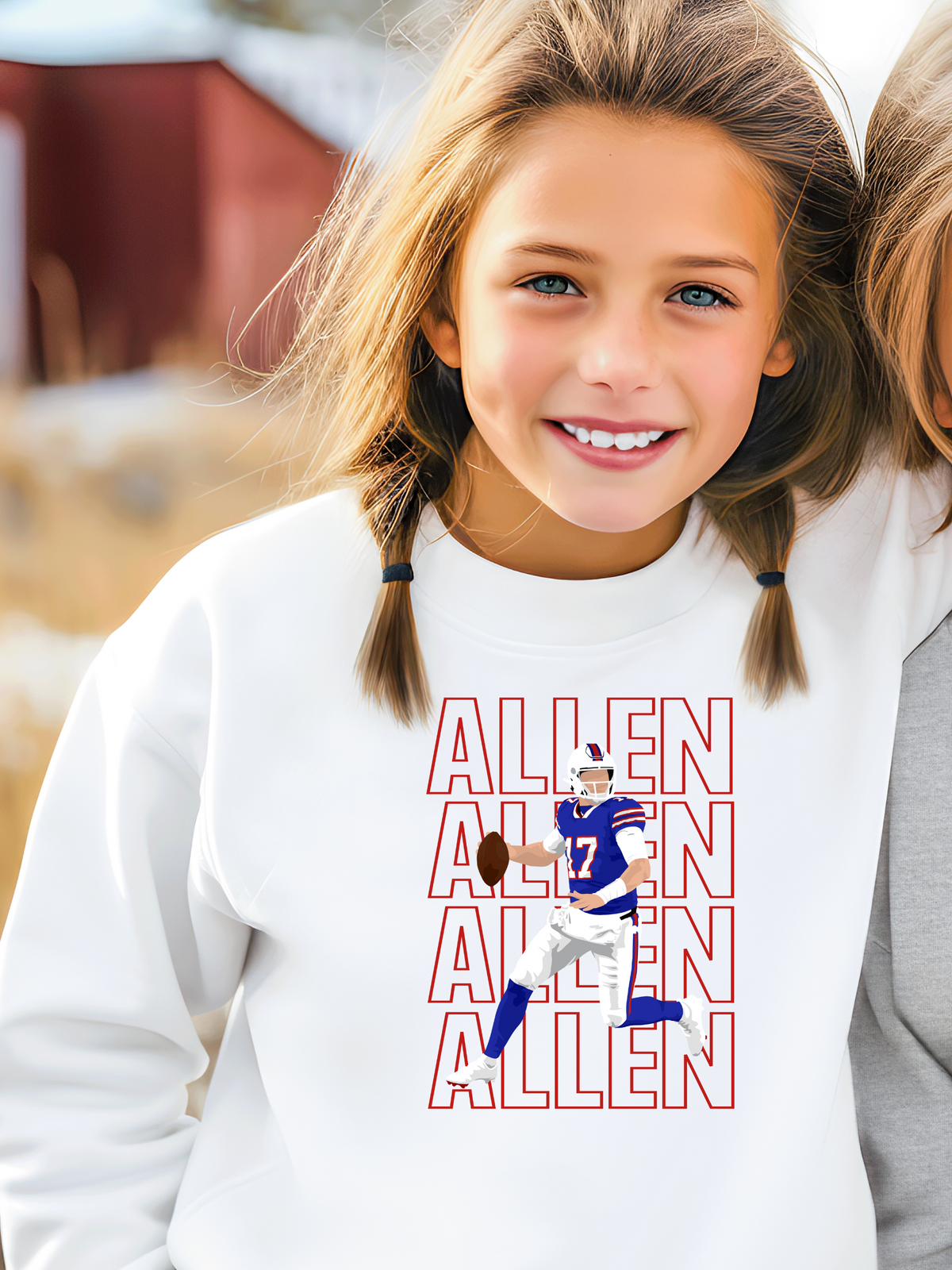 Josh Allen Allen Allen Buffalo Bills Youth Graphic Tee