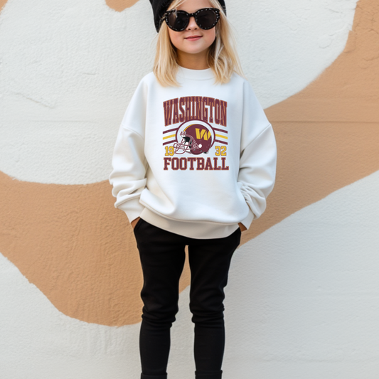 Washington Football Since 1923 Commanders Youth Graphic Sweatshirt