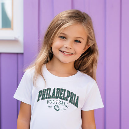 Philadelphia Eagles Football 1933 Youth Graphic Tee