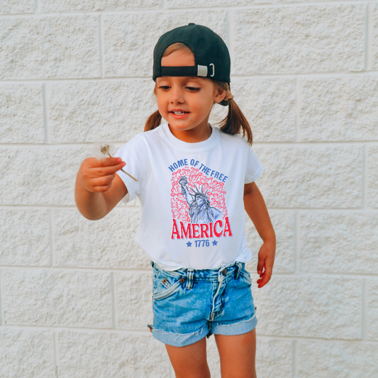 Home Of The Free Youth Graphic Tee