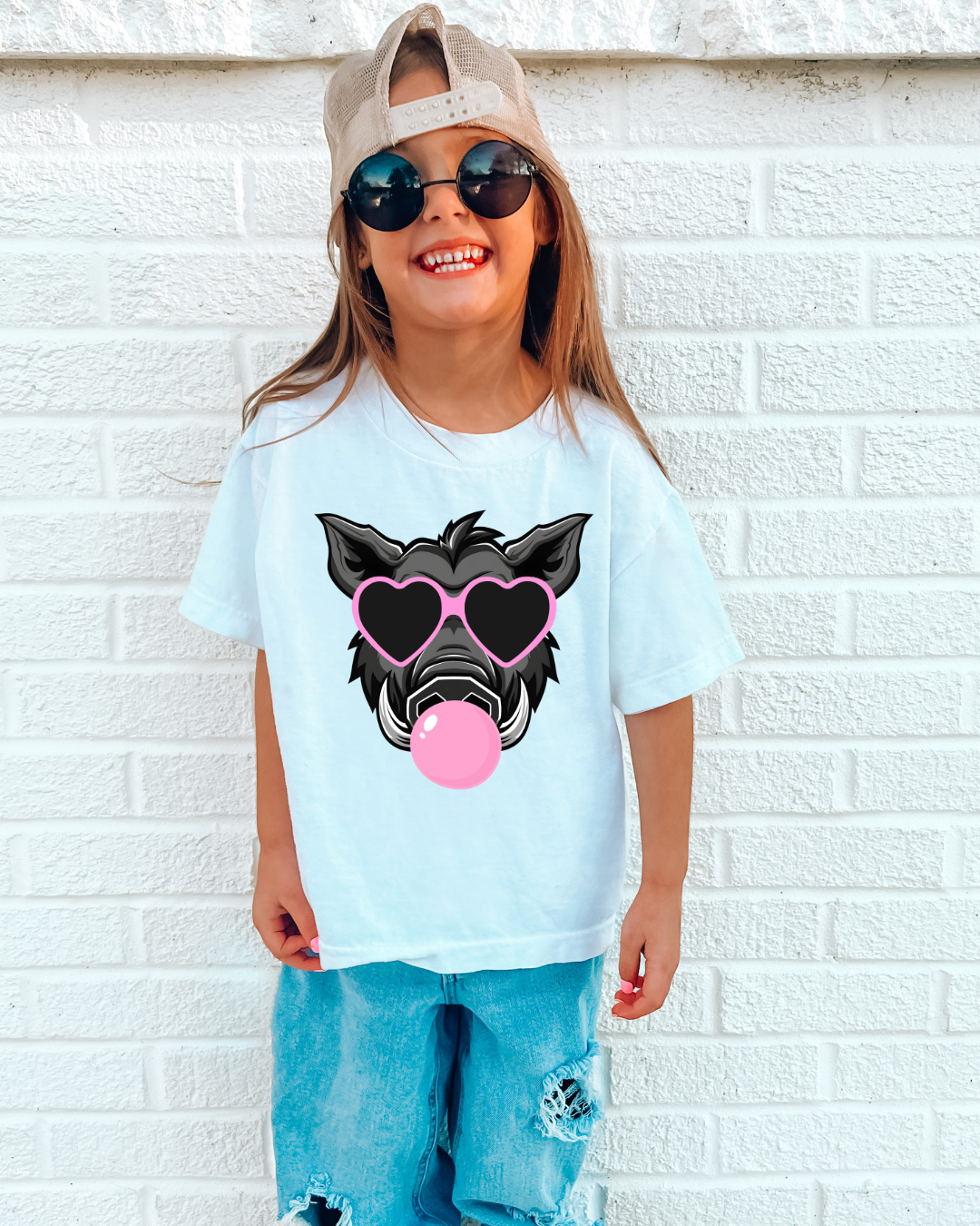 Arkansas Razorback Bubble Youth Graphic Tee