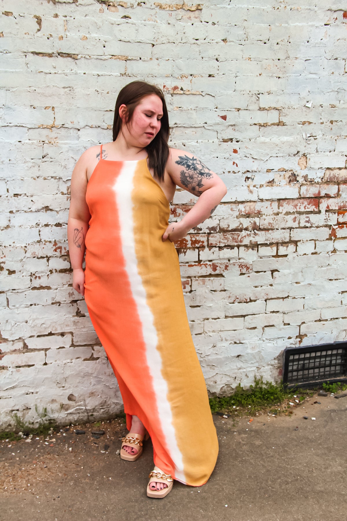 Gulf Coast Girl Spaghetti Strap Maxi