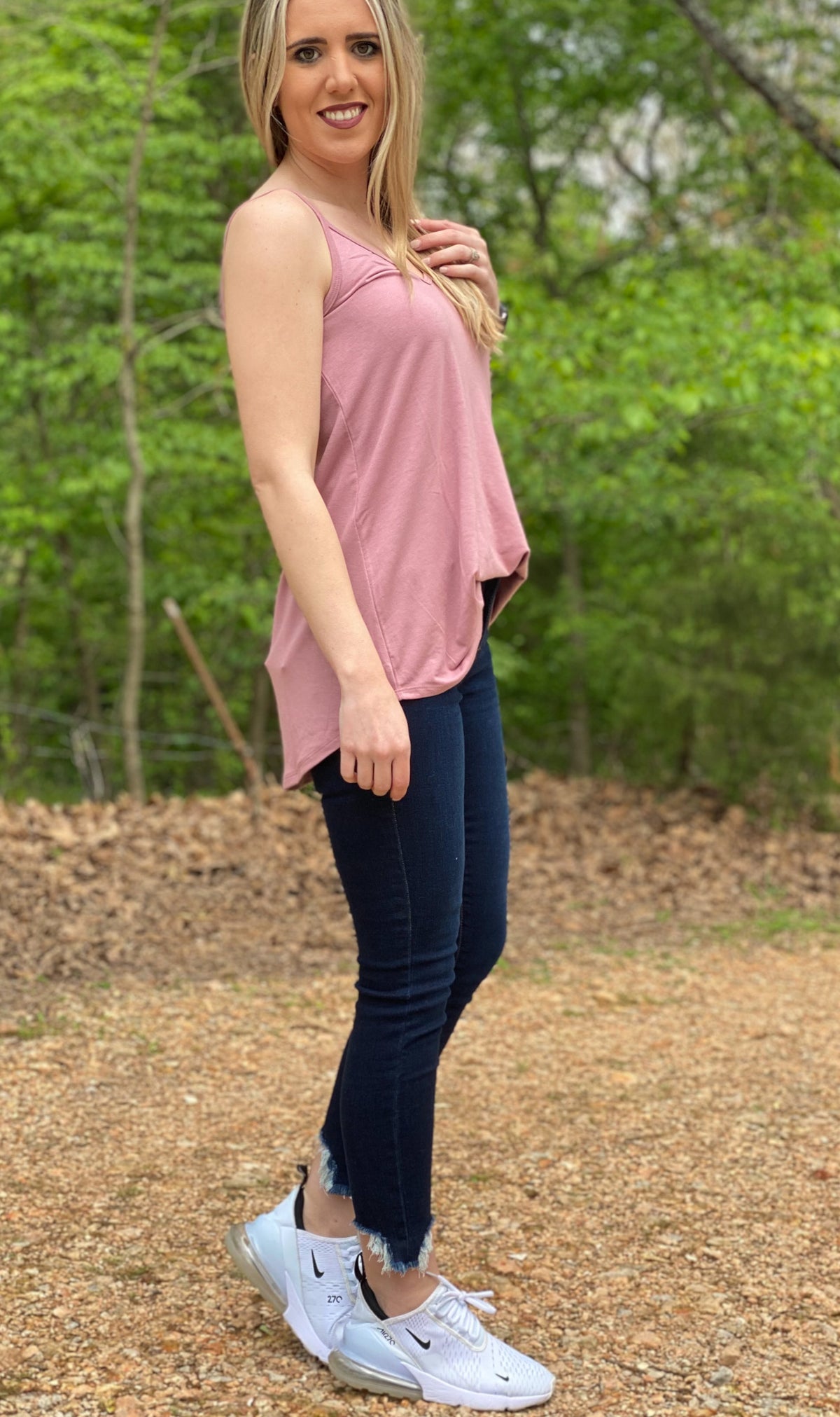 Holder of Hearts Cami (Light Rose)