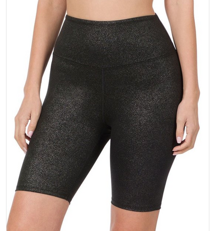 Good Enough For Harley Sparkly Biker Shorts