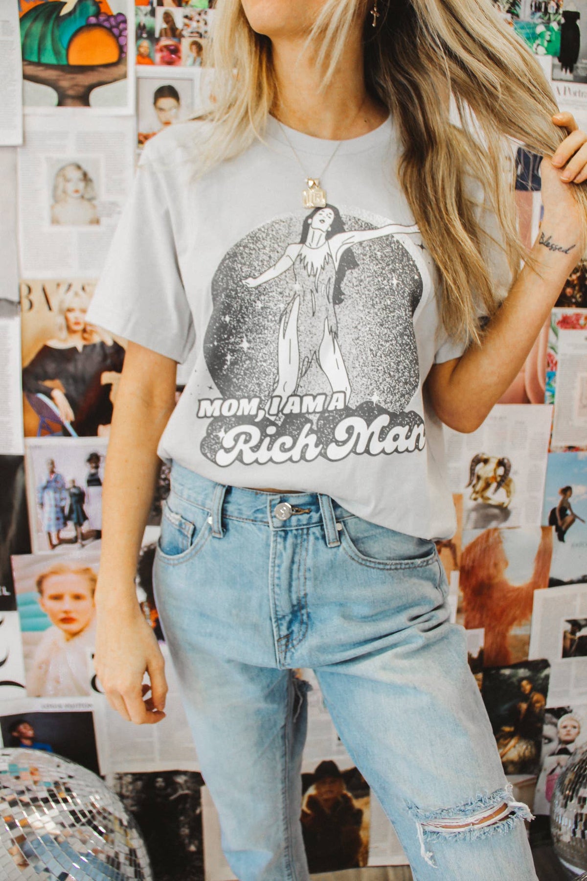 Mom, I Am a Rich Man Tee