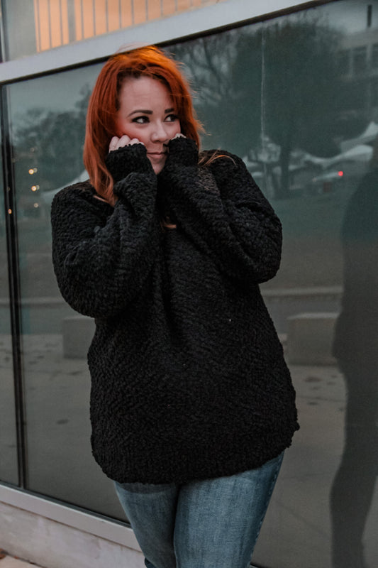 Cozy Dreams Top (Black)