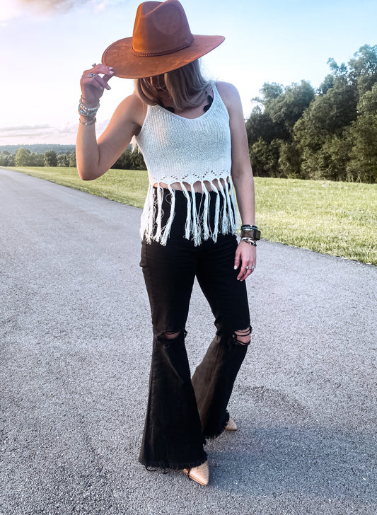 Martina McBride Distressed Cello Jeans