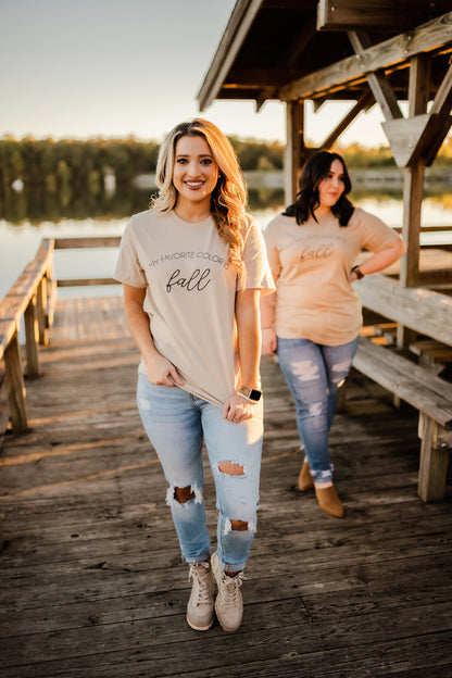 My Favorite Color is Fall Graphic Tee