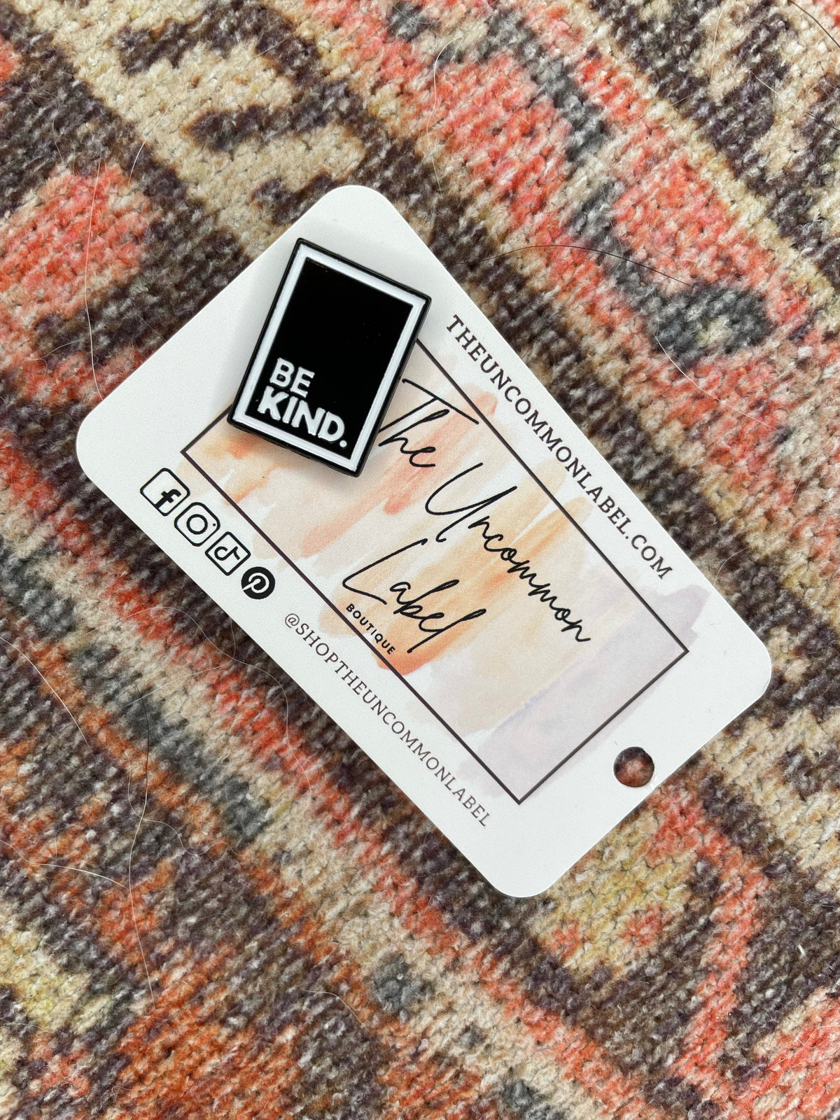 Be Kind Enamel Pins